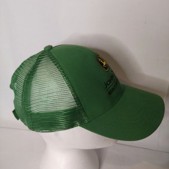 John Deere Cap Green Middletown Tractor Sales Fairmont WV Strap Back Mesh OSFA - Picture 4 of 8